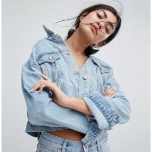 Ladies Blue Denim Jacket